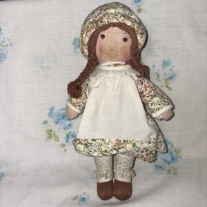 Vintage Knickerbocker HOLLY HOBBIE'S Friend Heather 9" Rag Doll